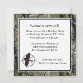 一体何？誕生日パーティーの招待状 招待状 (裏面)