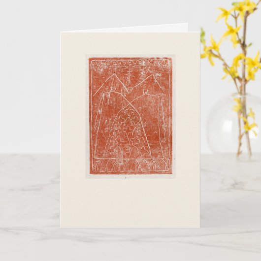 一体性 カード (黄色い花)