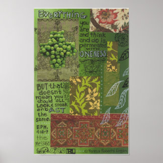 一体性 ポスター