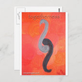 一体性 ポストカード (正面/裏面)