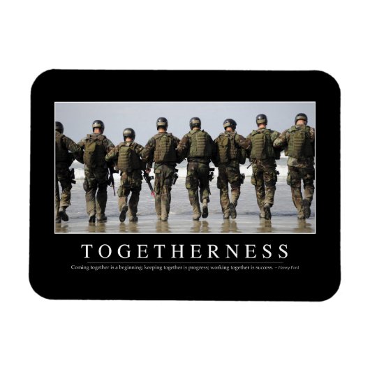 一体性:感動的引用文 マグネット (横)