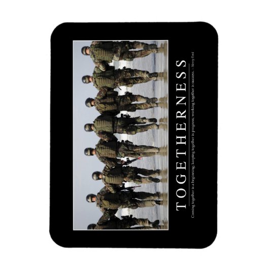 一体性：感動的引用文 マグネット (縦)