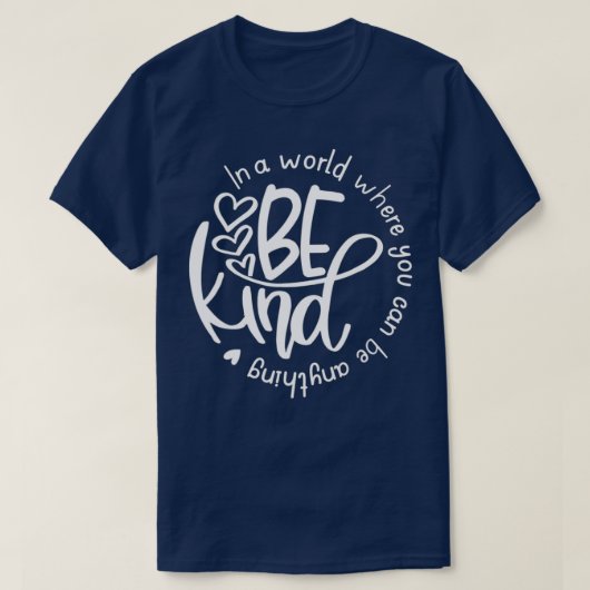 一体感のある世界で親切である Tシャツ (デザイン正面)