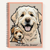 一体感のしっぽさ ノートブック (正面)