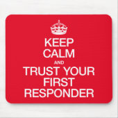 一保番応答者の安静と信頼 マウスパッド (正面)