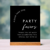 一党モダンの恩を受け入れて欲しい アクリルサイン (ニュートラル)