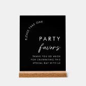 一党モダンの恩を受け入れて欲しい アクリルサイン (正面)