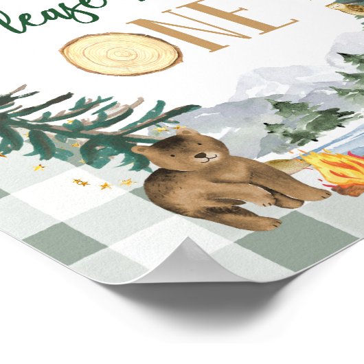 一党有利のサインを取りなさい ポスター (角)