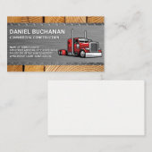 一八ホイーラー | トラック運転手 | 建築 名刺 (正面/裏面)