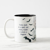 一冊の本が魔法だ ツートーンマグカップ (左)