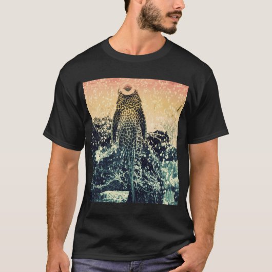 一分間に生まれる吸盤魚 Tシャツ (正面)