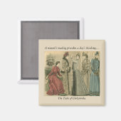 一分間読が一日を告げ考える マグネット (正面/裏面)