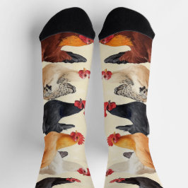 一列に回転する ソックス