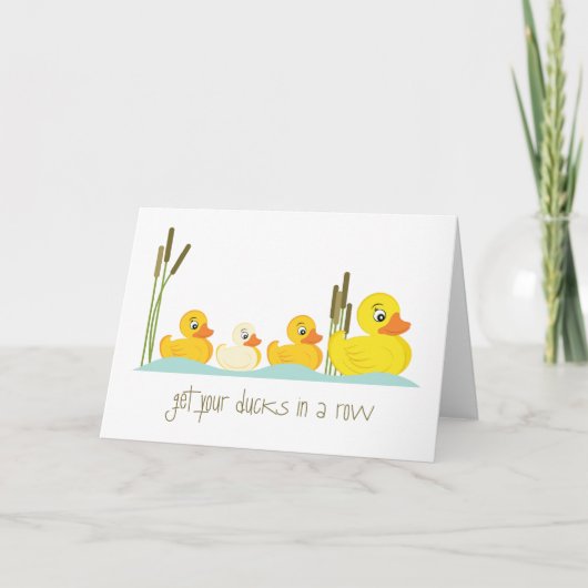 一列に カード (正面)