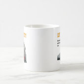 一匹狼のトラック運送 コーヒーマグカップ (中央)