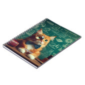 一匹狼の姿をした猫 ノートブック (左側)