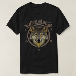 一匹狼の自然 Tシャツ