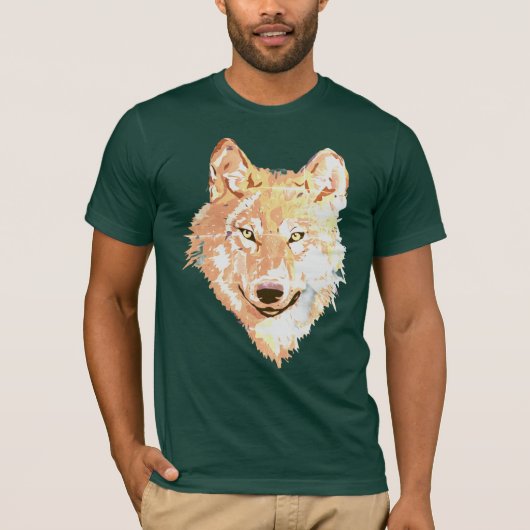 一匹狼の芸術 Tシャツ (正面)