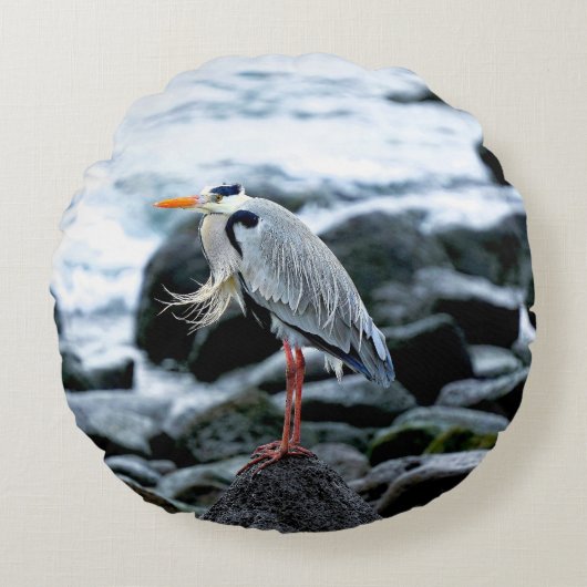 一匹狼 ラウンドクッション (正面)