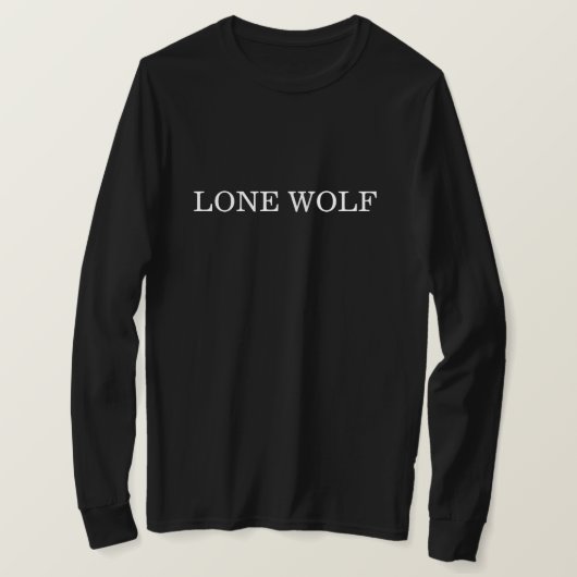 一匹狼 Tシャツ (デザイン正面)