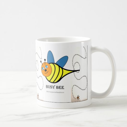 一口および計画のコーヒーカップの働き者 コーヒーマグカップ (右)