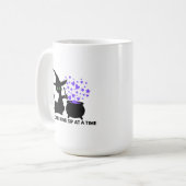 一口ずつセルフケア コーヒーマグカップ (正面左)