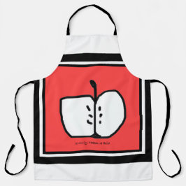 一口だけ食う エプロン