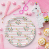 一口で恋に落ちる ブライト カクテル ブライダル シャワー ペーパープレート (パーティー)