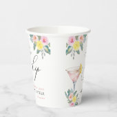 一口で恋に落ちる ブライト カクテル ブライダル シャワー 紙コップ (左)