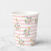 一口で恋に落ちる ブライト カクテル ブライダル シャワー 紙コップ (左)