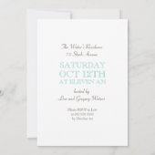 一口で見る新生児 招待状 (裏面)