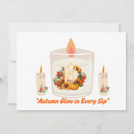 「一口に咲く秋 招待状