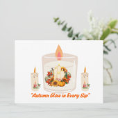 「一口に咲く秋 招待状 (スタンド正面)