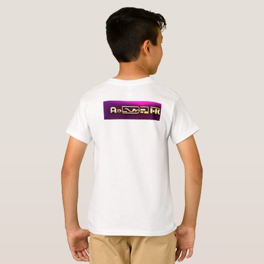 一口に喜びを広げる Tシャツ (裏面フル)