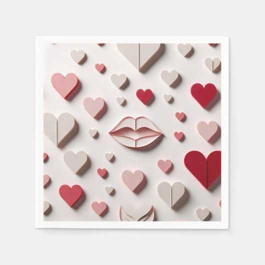 一口に愛すること スタンダードカクテルナプキン (正面)