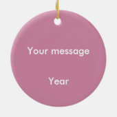 一口のお母さん セラミックオーナメント (裏面)