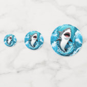 一口のサメを食べに私たちと一緒に コンフェッティ (正面)