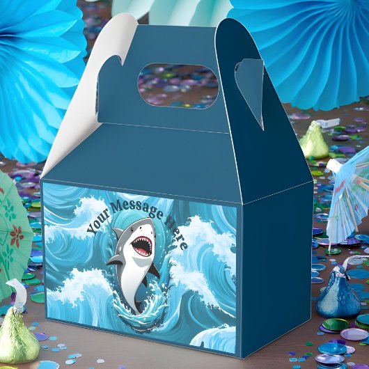 一口のサメを食べに私たちと一緒に フェイバーボックス