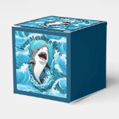 一口のサメを食べに私たちと一緒に フェイバーボックス (正面サイド)