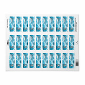 一口のサメを食べに私たちと一緒に ラベル (フルシート)