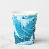 一口のサメを食べに私たちと一緒に 紙コップ (右)