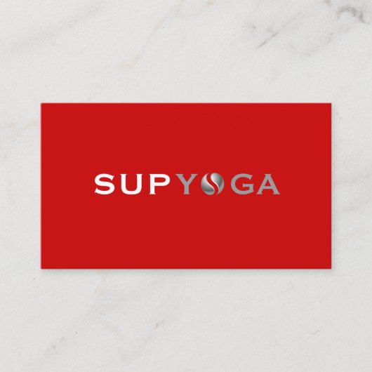 一口のヨガ 名刺 (正面)