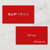 一口のヨガ 名刺 (正面/裏面)