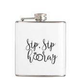 一口の一口のHoorayバチェロレッテ フラスク (正面)