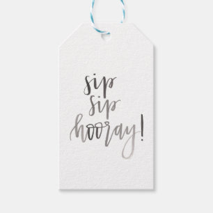 一口の一口のHooray -ギフトのラベル ギフトタグ