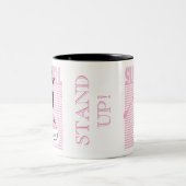 一口の女の子 ツートーンマグカップ (中央)