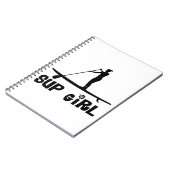 一口の女の子 ノートブック (左側)