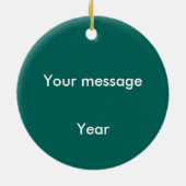 一口の男 セラミックオーナメント (裏面)