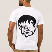 一口の男 Tシャツ (裏面)