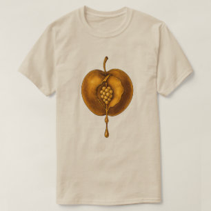 一口の金ゴールド Tシャツ